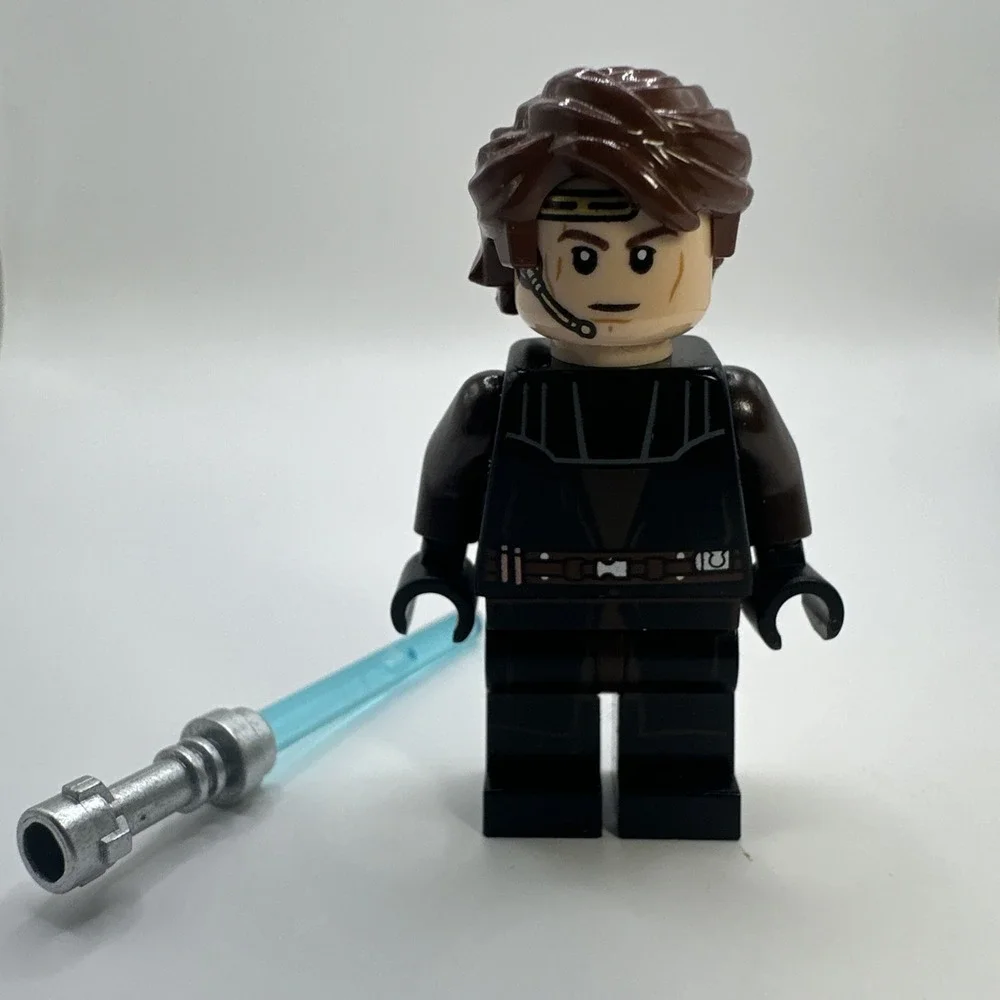 LEGO Star Wars Minifigure - Anakin Skywalker, Black Legs Headset sw0939 75214
